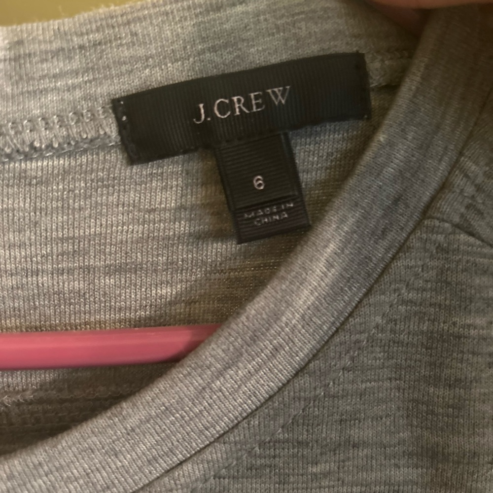 Size S, heavy jersey JCrew dress. For casual wear. NWOT